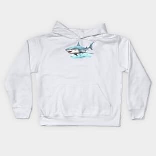 Blue Shark Kids Hoodie